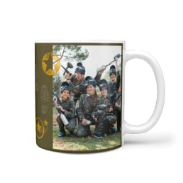 Fotohrnček klasický malý - Army